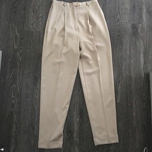 Vintage high waisted trousers.